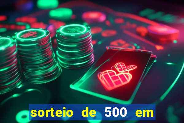 sorteio de 500 em cash toda segunda feira novibet
